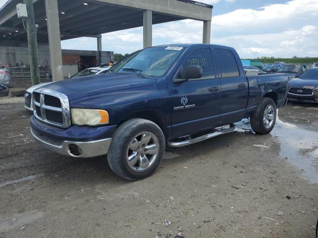 1D7HA18N64S578075 - 2004 DODGE RAM 1500 ST BLUE photo 1