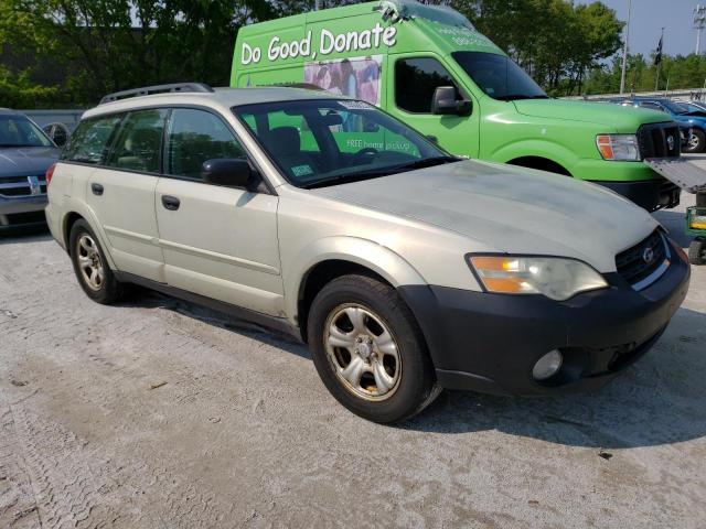 4S4BP61C077322702 - 2007 SUBARU OUTBACK OUTBACK 2.5I TAN photo 4