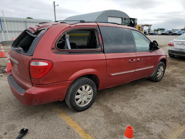 2A4GP54LX7R134990 - 2007 CHRYSLER TOWN & COU TOURING RED photo 3