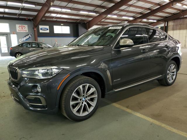 5UXKU2C53F0F95159 - 2015 BMW X6 XDRIVE35I GRAY photo 1