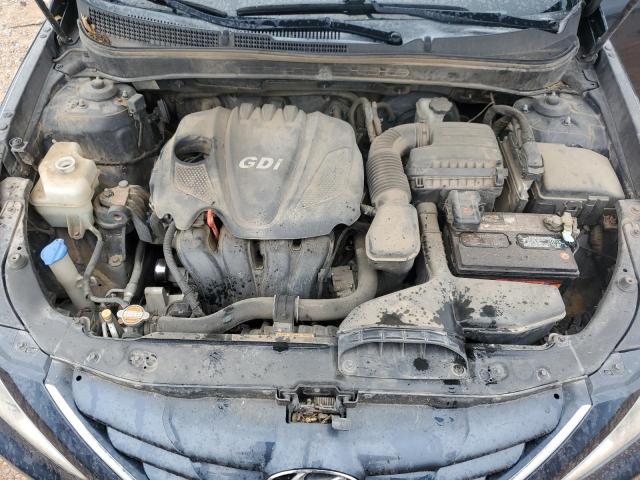 5NPEB4ACXCH491538 - 2012 HYUNDAI SONATA GLS BLUE photo 11