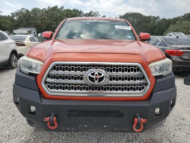 5TFCZ5ANXGX028299 - 2016 TOYOTA TACOMA DOUBLE CAB ORANGE photo 5