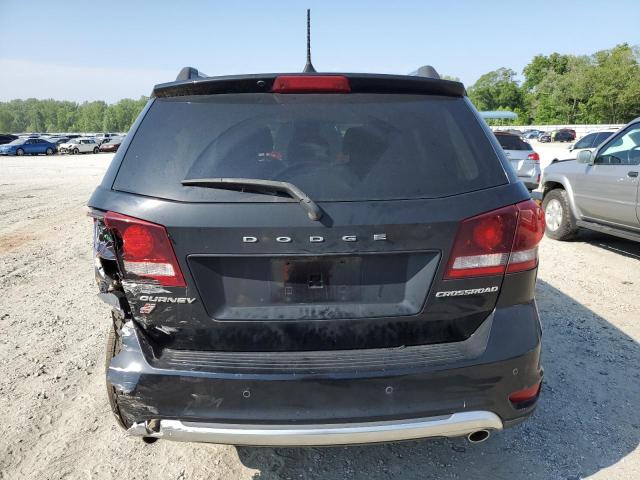 3C4PDDGG1JT505711 - 2018 DODGE JOURNEY CROSSROAD BLACK photo 6