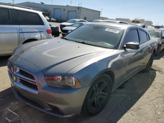 2C3CDXCTXCH301086 - 2012 DODGE CHARGER R/T GRAY photo 1