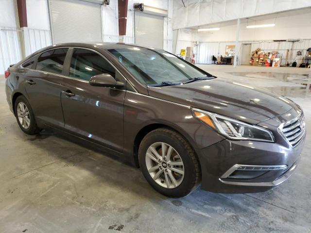 5NPE24AF6FH213816 - 2015 HYUNDAI SONATA SE BROWN photo 4