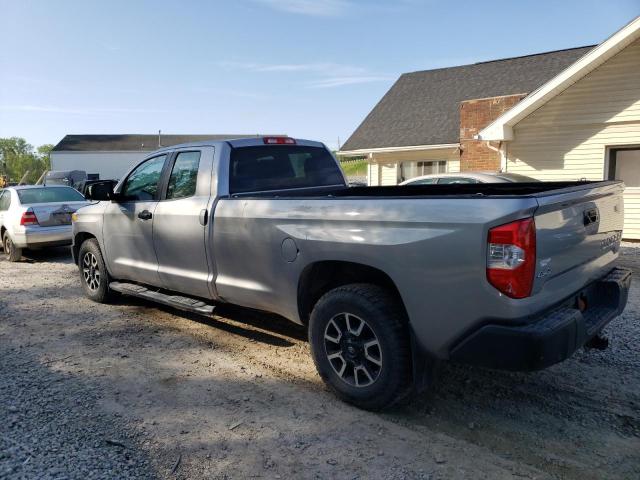 5TFCY5F19EX016408 - 2014 TOYOTA TUNDRA DOUBLE CAB SR/SR5 SILVER photo 2