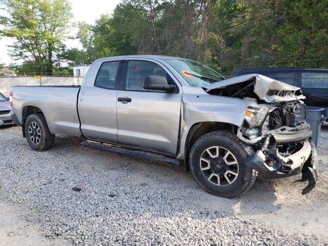 5TFCY5F19EX016408 - 2014 TOYOTA TUNDRA DOUBLE CAB SR/SR5 SILVER photo 4