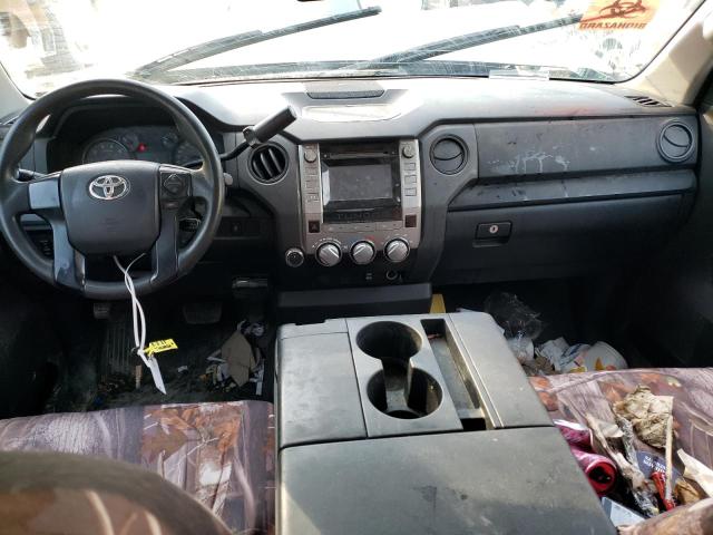 5TFCY5F19EX016408 - 2014 TOYOTA TUNDRA DOUBLE CAB SR/SR5 SILVER photo 8