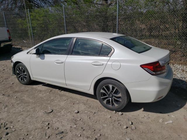 19XFB2F99DE078859 - 2013 HONDA CIVIC EXL WHITE photo 2