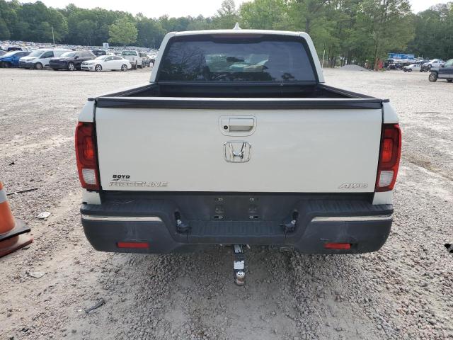 5FPYK3F63HB022329 - 2017 HONDA RIDGELINE RTL WHITE photo 6