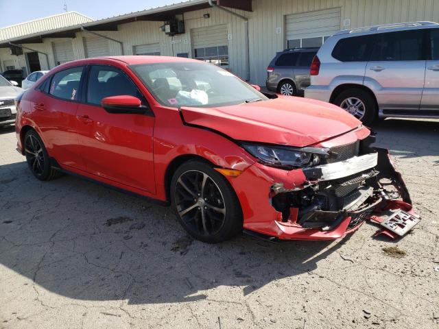 SHHFK7H45LU209887 - 2020 HONDA CIVIC SPORT 红色 照片 4