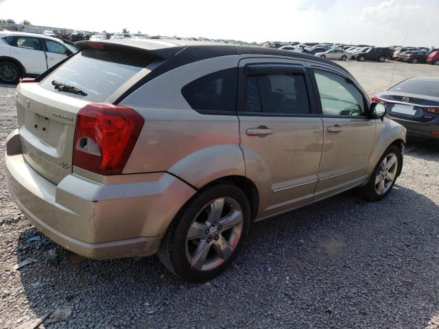 1B3CB7HB6AD528305 - 2010 DODGE CALIBER R/T GOLD photo 3