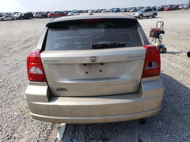 1B3CB7HB6AD528305 - 2010 DODGE CALIBER R/T GOLD photo 6