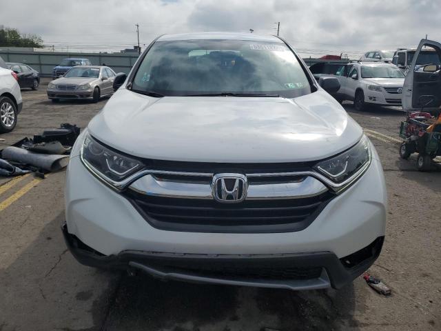 2HKRW6H37KH210723 - 2019 HONDA CR-V LX WHITE photo 5