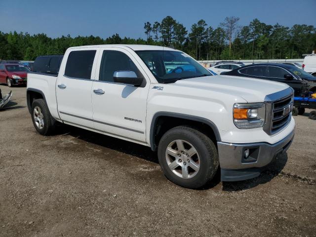 3GTU2VEC6FG295914 - 2015 GMC SIERRA K1500 SLT WHITE photo 4