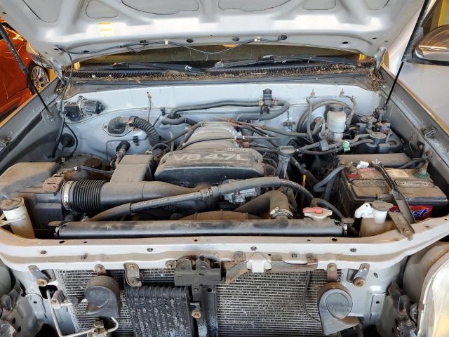 5TBRT34112S251668 - 2002 TOYOTA TUNDRA ACCESS CAB ვერცხლისფერი ფოტო 11