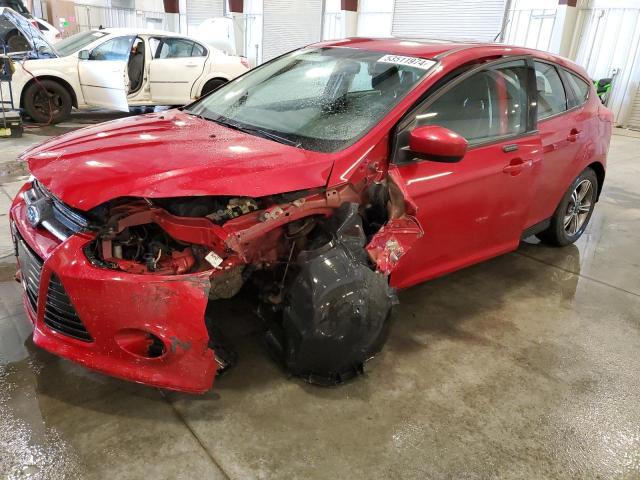 1FAHP3K21CL250726 - 2012 FORD FOCUS SE RED photo 1