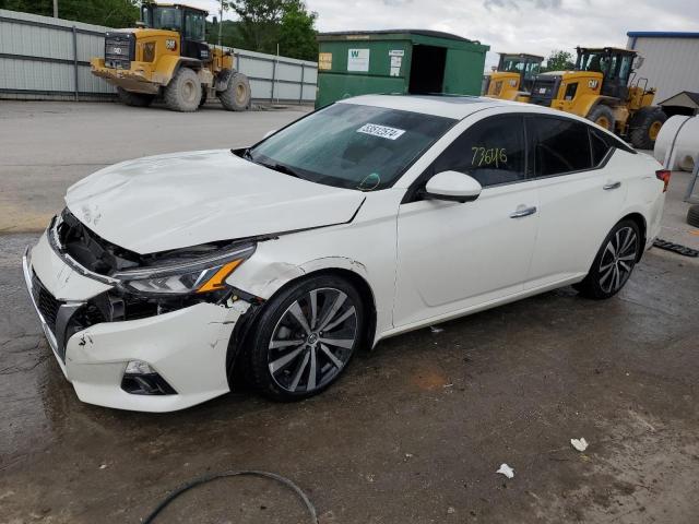 1N4AL4FV8LC115220 - 2020 NISSAN ALTIMA PLATINUM WHITE photo 1