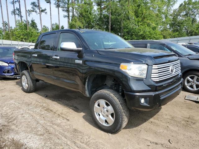 5TFAW5F13EX383902 - 2014 TOYOTA TUNDRA CREWMAX PLATINUM Schwarz Foto 4