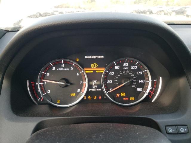 19UUB1F63KA001901 - 2019 ACURA TLX TECHNOLOGY WHITE photo 9