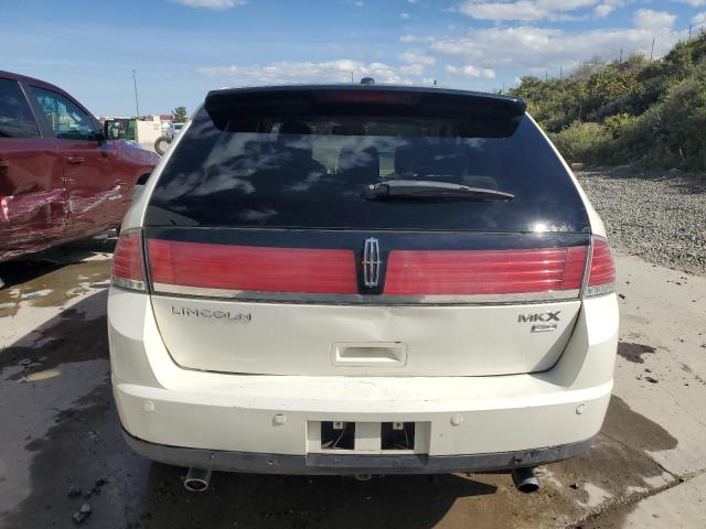 2LMDU88C27BJ32494 - 2007 LINCOLN MKX WHITE photo 6