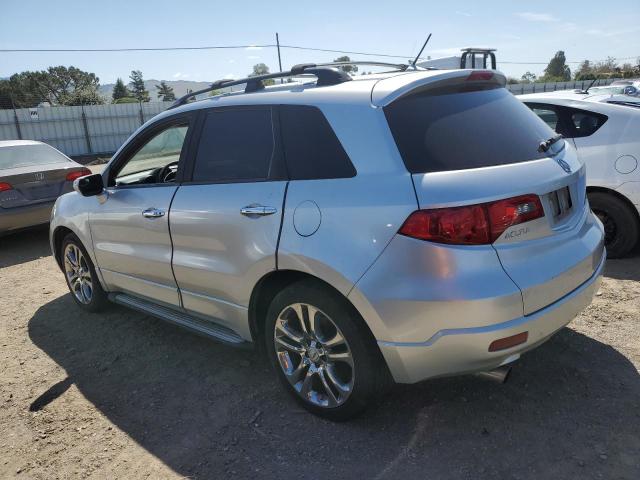 5J8TB18507A013267 - 2007 ACURA RDX TECHNOLOGY SILVER photo 2