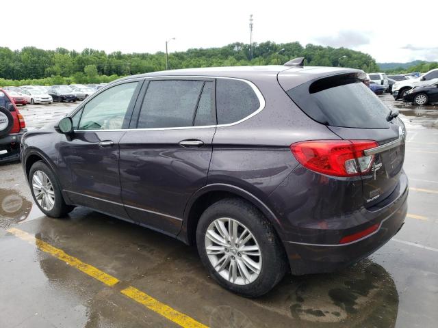 LRBFXASA5HD193136 - 2017 BUICK ENVISION PREFERRED PURPLE photo 2