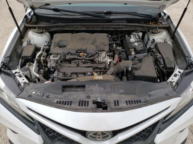 4T1B61HK5KU721439 - 2019 TOYOTA CAMRY XSE WHITE photo 11