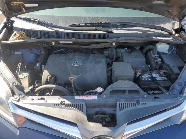 5TDDZ3DC2LS231982 - 2020 TOYOTA SIENNA XLE BLUE photo 12