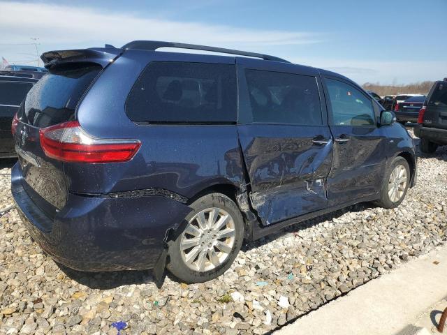 5TDDZ3DC2LS231982 - 2020 TOYOTA SIENNA XLE BLUE photo 3