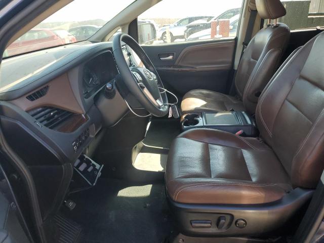 5TDDZ3DC2LS231982 - 2020 TOYOTA SIENNA XLE BLUE photo 7