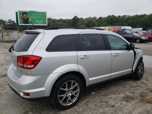 3C4PDDEGXET133472 - 2014 DODGE JOURNEY R/T SILVER photo 3