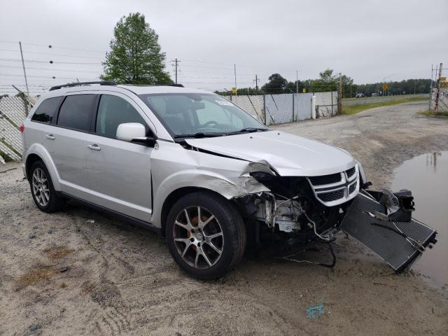 3C4PDDEGXET133472 - 2014 DODGE JOURNEY R/T SILVER photo 4