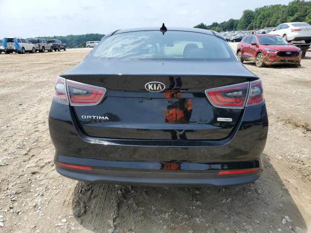 KNAGM4AD1F5079795 - 2015 KIA OPTIMA HYBRID BLACK photo 6