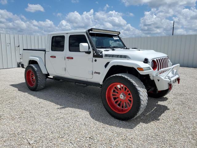 1C6HJTFG5LL198347 - 2020 JEEP GLADIATOR OVERLAND WHITE photo 4