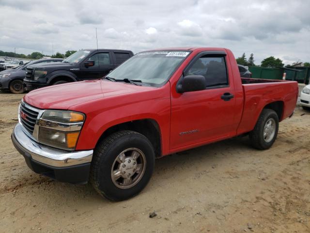 1GTCS146258133895 - 2005 GMC CANYON RED photo 1