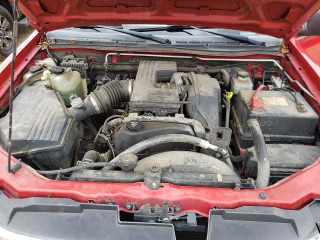 1GTCS146258133895 - 2005 GMC CANYON RED photo 11