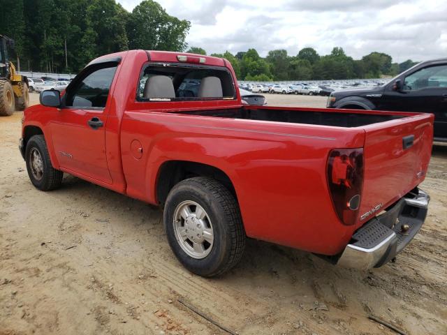 1GTCS146258133895 - 2005 GMC CANYON RED photo 2