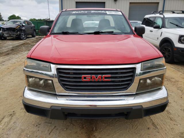 1GTCS146258133895 - 2005 GMC CANYON RED photo 5