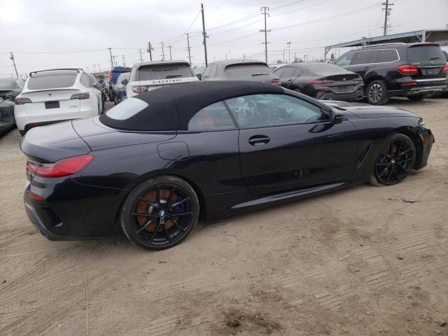 WBAFY4C55KBX29343 - 2019 BMW M850XI BLACK photo 3