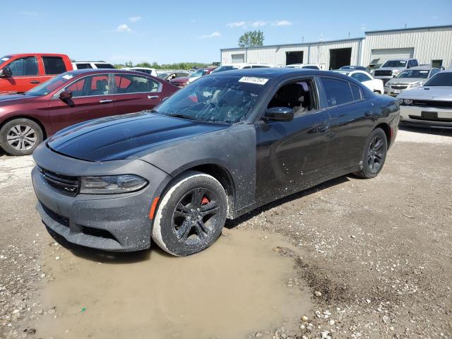 2C3CDXBGXJH186491 - 2018 DODGE CHARGER SXT BLACK photo 1