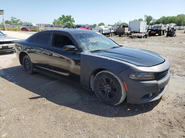 2C3CDXBGXJH186491 - 2018 DODGE CHARGER SXT BLACK photo 4