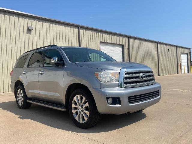 5TDJW5G16DS083080 - 2013 TOYOTA SEQUOIA LIMITED SILVER photo 1