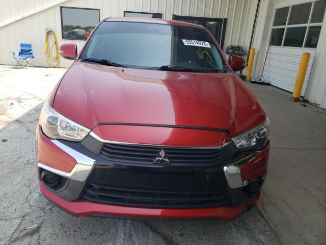 JA4AP3AU6GZ056172 - 2016 MITSUBISHI OUTLANDER ES RED photo 5