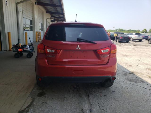 JA4AP3AU6GZ056172 - 2016 MITSUBISHI OUTLANDER ES RED photo 6