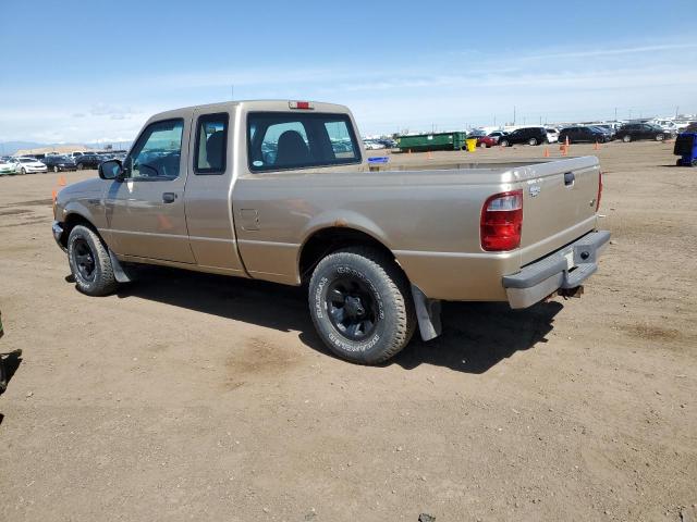 1FTYR14U81PA60399 - 2001 FORD RANGER SUPER CAB GOLD photo 2