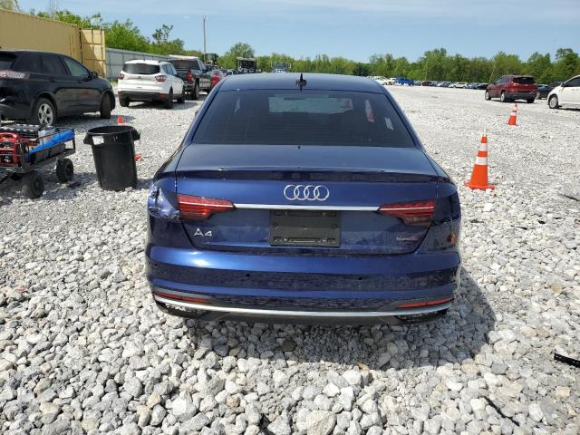 WAUABAF47MA025151 - 2021 AUDI A4 PREMIUM 40 BLUE photo 6