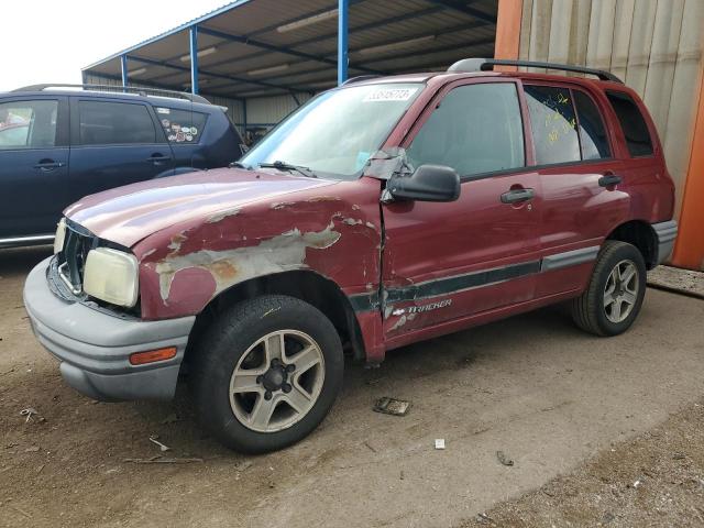 2CNBJ13C436948118 - 2003 CHEVROLET TRACKER RED photo 1