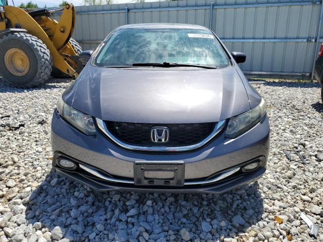 19XFB2F98EE071600 - 2014 HONDA CIVIC EXL 灰色 照片 5