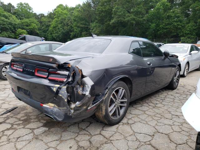 2C3CDZGG7JH112787 - 2018 DODGE CHALLENGER GT GRAY photo 3